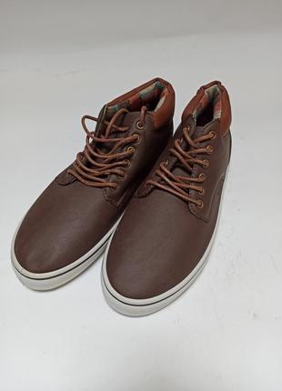 Шкіряні чоловічі кросівки.брендове взуття stock