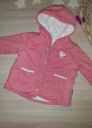 Кофта для девочки на две стороны