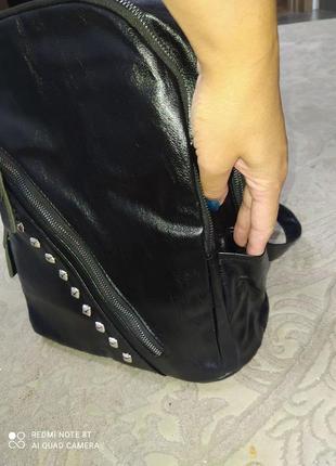 Рюкзак жіночий міський середнього розміру6 фото
