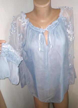 Очень красивая блуза new collection made in italy