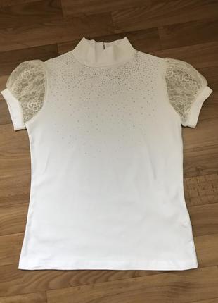 Трикотажная блузка colabear на девочку