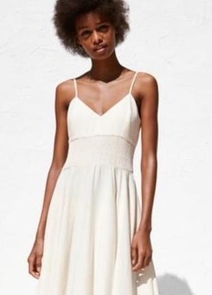 Сарафан со льном zara