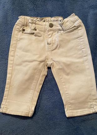 Джинсовые бриджи h&m