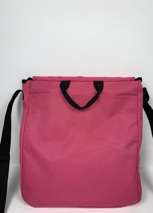 Большая фирменная сумка- мессенджер на/ через плечо asda.6 фото