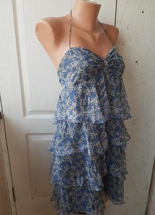 Шелковый сарафан zara