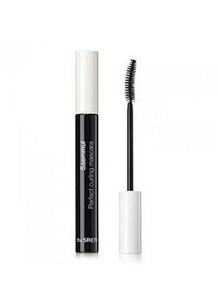 Подкручивающая тушь для ресниц the saem saemmul perfect curling mascara