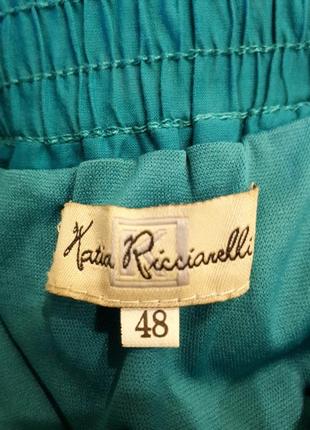 Шикарная миди юбка с кружевом, хлопок, италия, l-ка, 485 фото