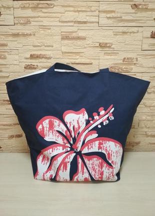 Сумка шоппер пляжна текстильна