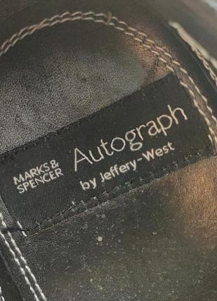 Шкіряні туфлі, броги, autograph by jeffery west 5