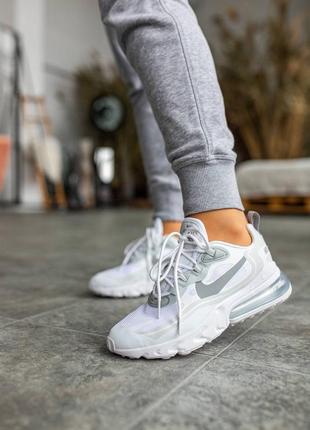 Кроссовки женские найк nike air max 270 react white