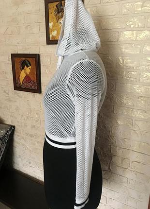 Кофта белая сеточка 2