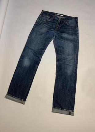 Чоловічі оригінальні завужені джинси scarti lab selvedge jeans 33 m l