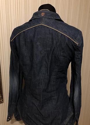 Джинсовая рубашка timberland 3