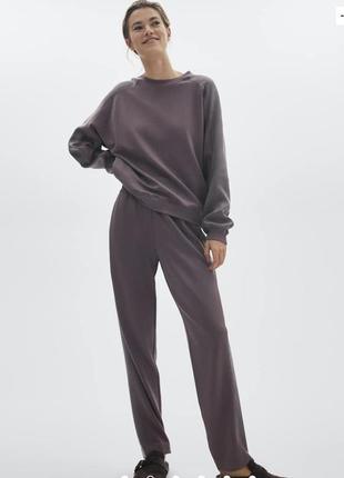 Трикотажний костюм з вставками massimo dutti , розмір xs