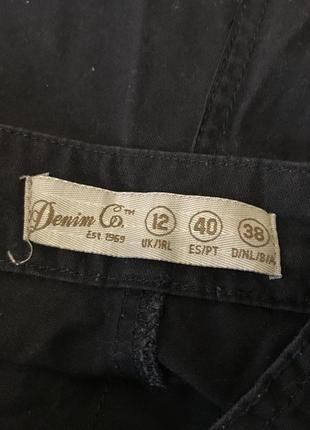 Джинсовий комбінезон denim co / комбінезон джинсовий / шорти7 фото