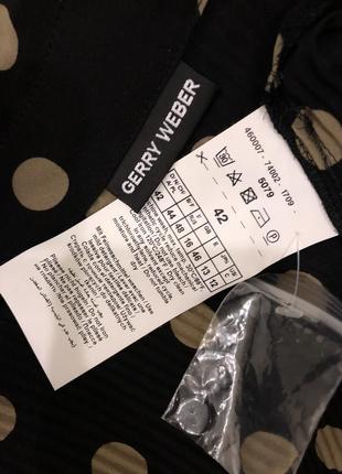 Блузка гофре в горошек , gerry weber5 фото