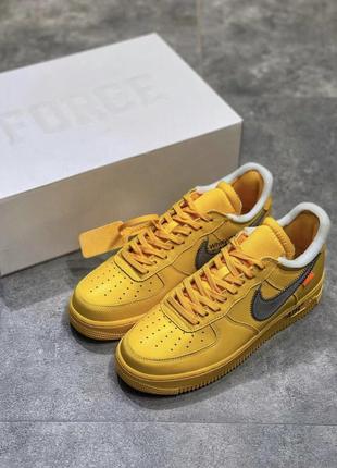 Кроссовки nike airforce x off white 2