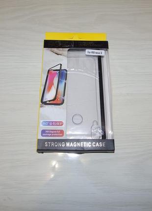 Магнітний чохол для huawei p smart plus , nova 3i magnetic case3 фото