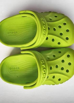 Крокси сандалі оригінал від боенда crocs на 15см c8