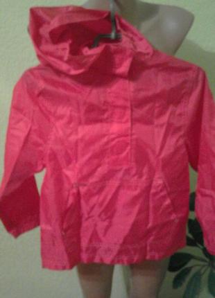 Крутая ветровка дождевик на 7-8 лет новая