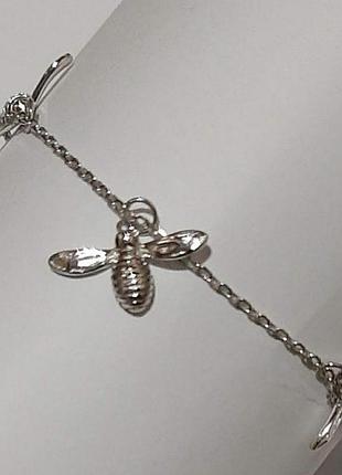 Серебряный браслет 3