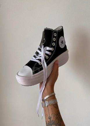 Converse chuck taylor all star movie high top, женские кеды, кроссовки конверс, хайтопы5 фото