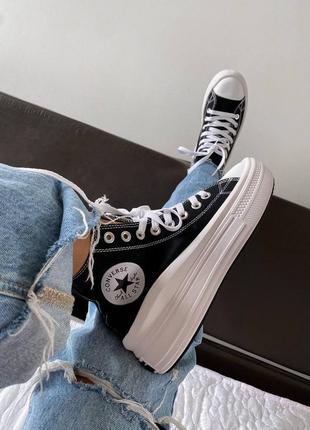 Converse chuck taylor all star movie high top, женские кеды, кроссовки конверс, хайтопы2 фото