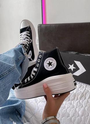 Converse chuck taylor all star movie high top, женские кеды, кроссовки конверс, хайтопы9 фото