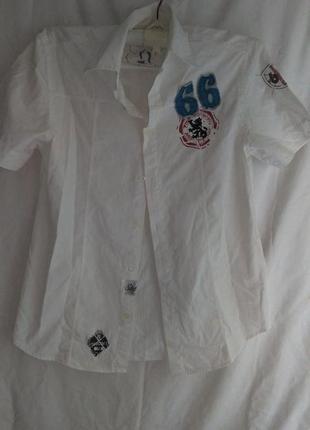 Біла фірмова сорочка дуже класна ( made i turkey )