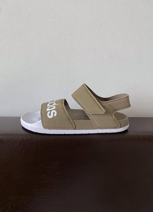 Adidas slippers olive, женские сандали адидас летние5 фото