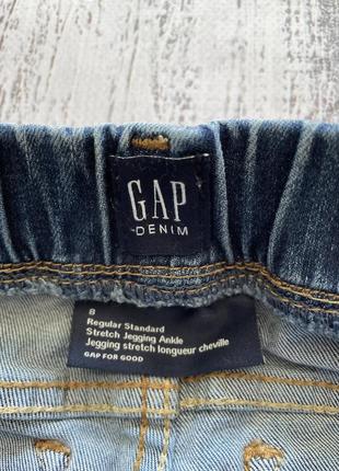 Крутые стрейч джинсы штаны брюки gap размер 8лет2 фото