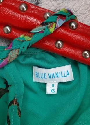 Длинное платье - сарафан blue vanilla6 фото