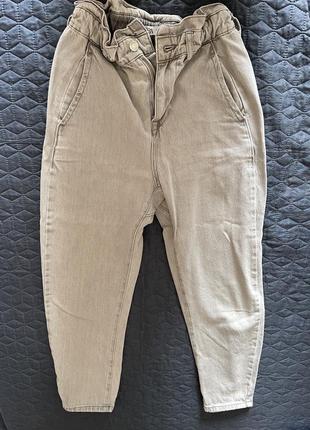 Джинсы zara slouch