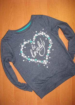 Реглан "f&f" размер 6-7 лет. рост 122 см.