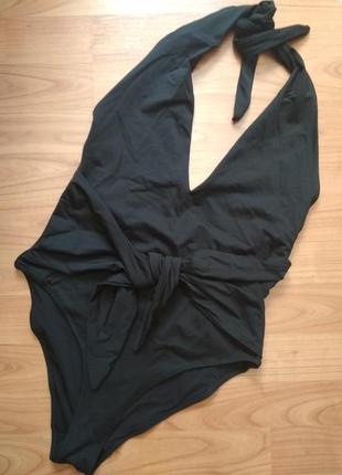 H&m трендовый слитный купальник командировочный цельный. новый