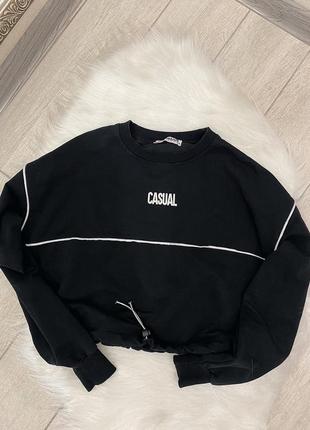 Свитшот  черный