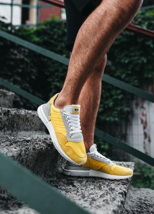 Кросівки adidas zx 500 rm "bold gold"1 фото