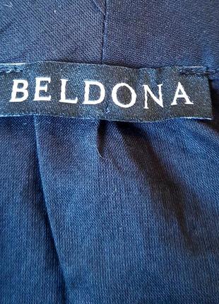 Чёрная туника - платье из хлопка beldona3 фото