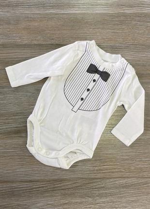 Боди на мальчика 56см