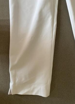 Классические белые брюки zara6 фото