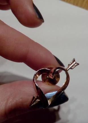 Брошь сердце avon винтаж 1983 год сша