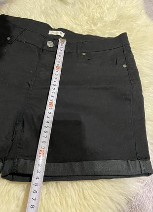 Chicoree 👄шортики чорні//удобные тягучие шорты к лету6 фото