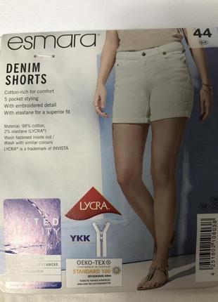 Джинсовые шорты esmara denim shorts женские шорты4 фото