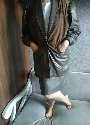 Шикарный винтажный костюм.3 фото
