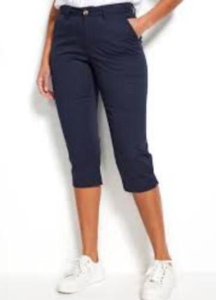 Bonmarche натуральные  капри бриджи шорты  ьольшой размер