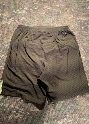 Шорты nike pro 2in1 khaki, оригинал, размер м2 фото