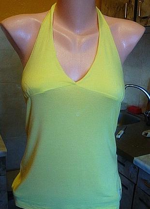 Топик женский желтый