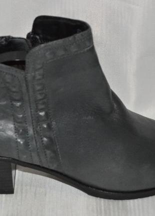 Ботильони черевики gerry weber шкіра розмір 41 40, ботинки кожа5 фото