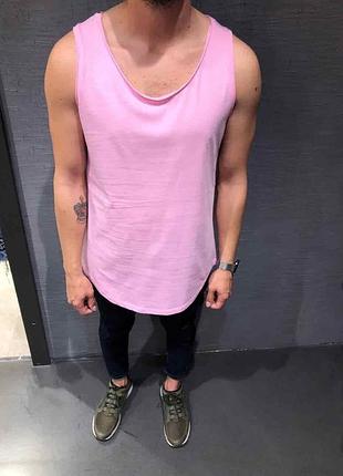 Стильная мужская трикотажная майка