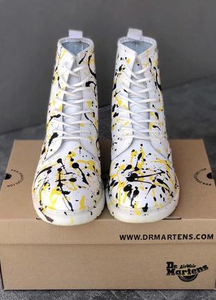 Dr martens 1460 white черевики мартинсы черевики жіночі3 фото